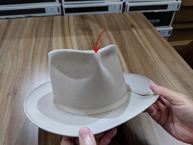 STETSON（ステットソン）オープンクラウン】その魅力とかっこいい形の